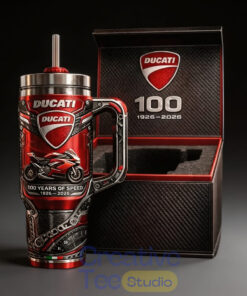Ducati 100th Years of Speed 1962-2026 Tumbler