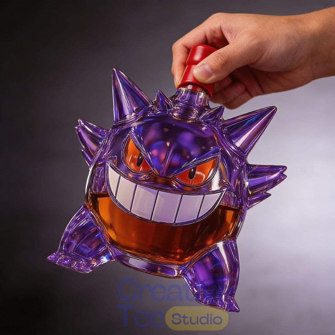 Gengar Pokémon Limited Edition Whiskey Bottle Gengar Pokémon Limited Edition Whiskey Bottle