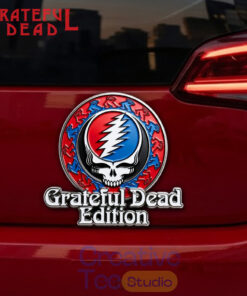 Grateful Dead Premium Car Name Badge Grateful Dead Premium Car Name Badge