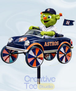 Houston Astros Orbit Mascot Garden Wind Spinner Houston Astros Orbit Mascot Garden Wind Spinner