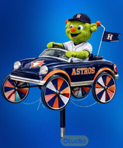 Houston Astros Orbit Mascot Garden Wind Spinner