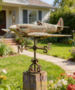 Iron Maiden 50th Anniversary Garden Wind Spinner Iron Maiden 50th Anniversary Garden Wind Spinner