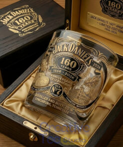 Jack Daniel’s 160th Anniversary Whiskey Glass Jack Daniel’s 160th Anniversary Whiskey Glass