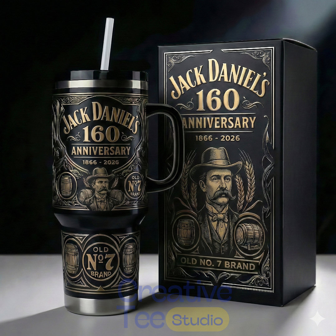 Jack Daniel's 160th Anniversary YETI Tumbler Jack Daniel's 160th Anniversary YETI Tumbler