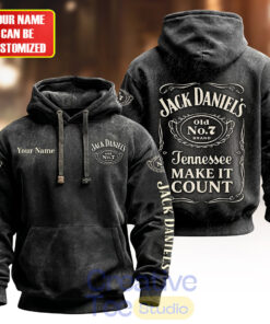 Jack Daniel’s “Tennessee Make it Count” Custom Hoodie Jack Daniel’s “Tennessee Make it Count” Custom Hoodie