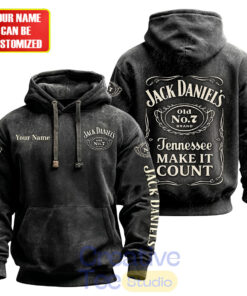 Jack Daniel’s “Tennessee Make it Count” Custom Hoodie