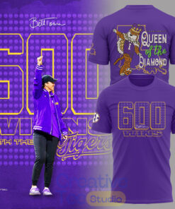 LSU Tigers “Coach Torina-600 Wins with the Tigers” T-Shirt