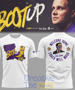 LSU Tigers “Welcome Home Coach Will Wade” T-Shirt