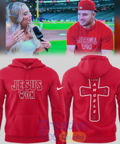 Los Angeles Angels Jesus Won Special Hoodie