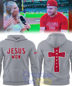 Los Angeles Angels Jesus Won Special Hoodie