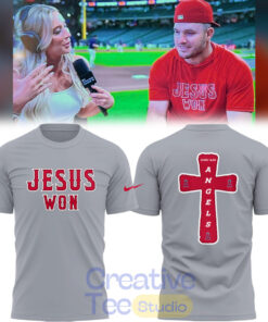 Los Angeles Angels Jesus Won Special Tee