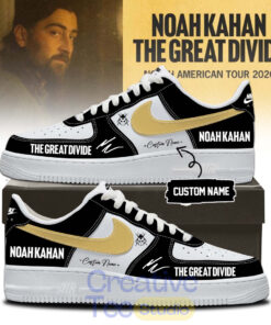 Noah Kahan “The Great Divide” Tour 2026 Special AF1 Shoes