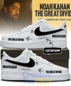 Noah Kahan “The Great Divide” Tour 2026 Special AF1 Shoes