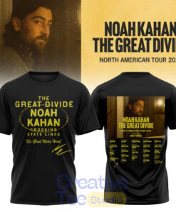 Noah Kahan The Great Divide Tour 2026 T-Shirt