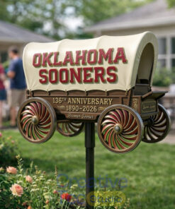 Oklahoma Sooners 136th Anniversary Wind Spinner