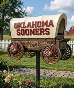 Oklahoma Sooners 136th Anniversary Wind Spinner