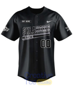 Oklahoma State Cowboys “Salute to Service” Custom Baseball Jersey