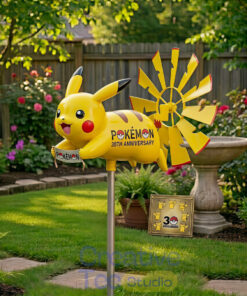 Pikachu Pokémon 30th Anniversary Garden Wind Spinner