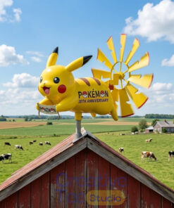 Pikachu Pokémon 30th Anniversary Garden Wind Spinner