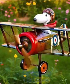 Pilot Snoopy Garden Windmill Pilot Snoopy Garden Windmill