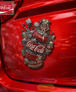 Rat Fink x Coca-Cola Car Name Badge