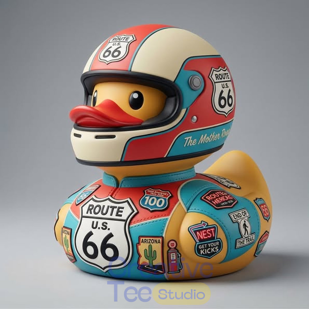 Route 66 Centennial Edition Collector Duck Route 66 Centennial Edition Collector Duck