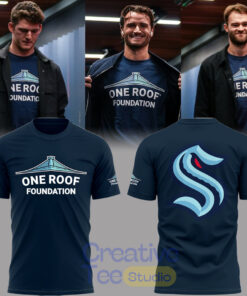 Seattle Kraken All the love for One Roof Foundation T-Shirt