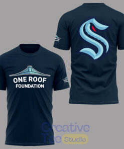 Seattle Kraken All the love for One Roof Foundation T-Shirt