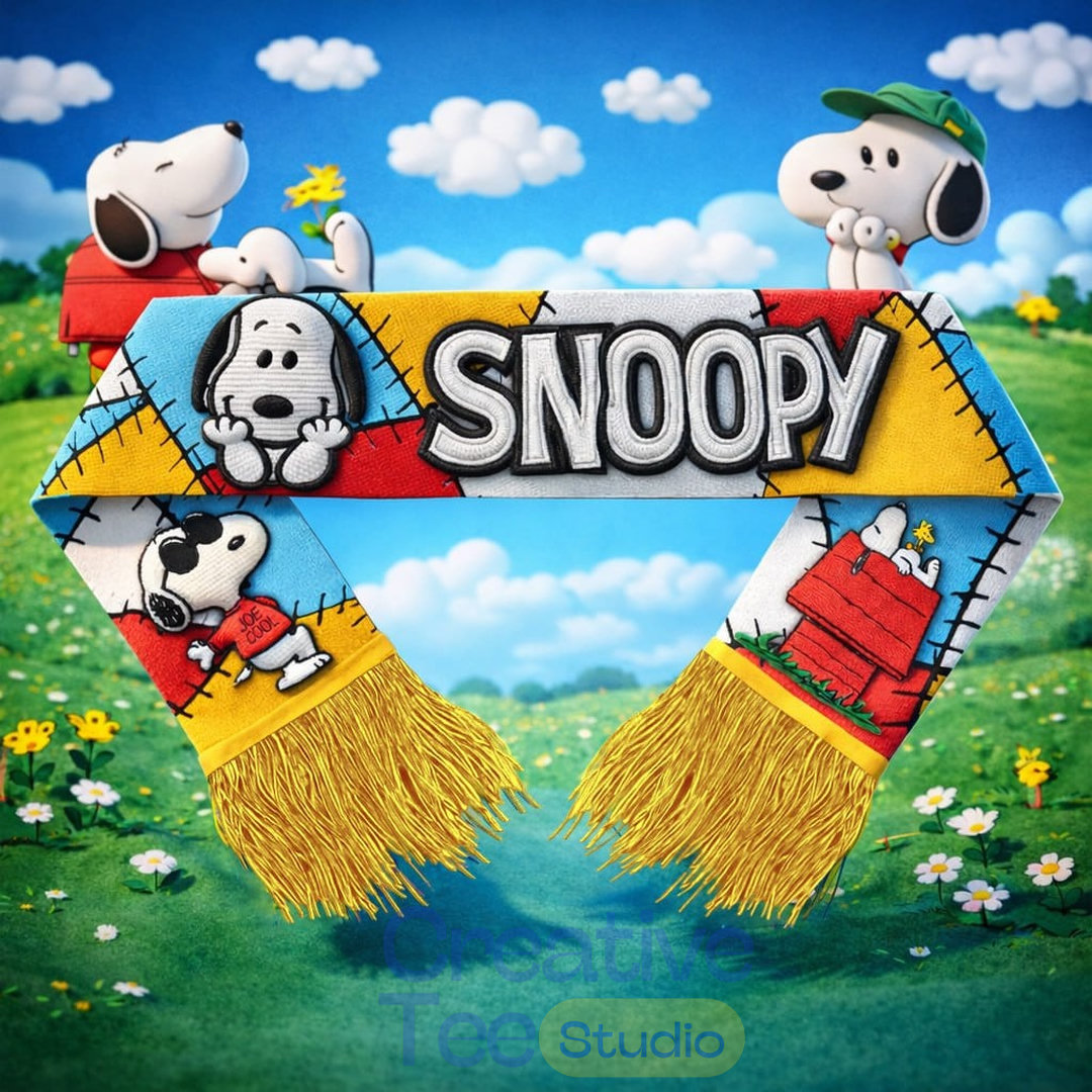 Snoopy Premium Scarf Snoopy Premium Scarf