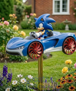 Sonic Collector’s Garden Wind Spinner