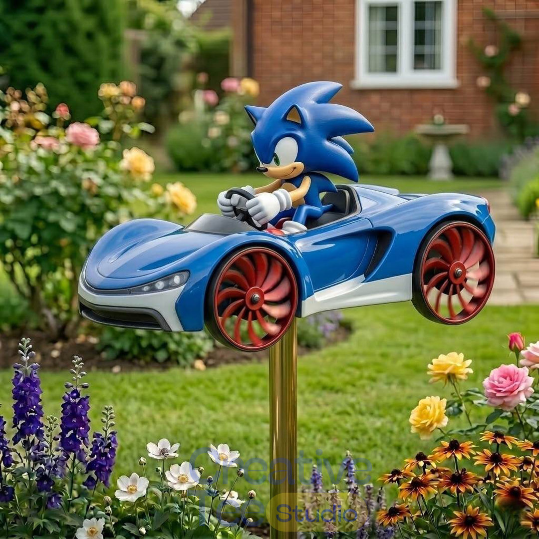 Sonic Collector’s Garden Wind Spinner Sonic Collector’s Garden Wind Spinner