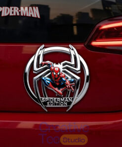 Spider-man Premium Car Name Badge Spider-man Premium Car Name Badge