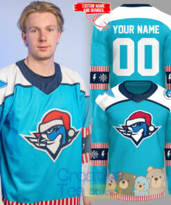 Springfield Thunderbirds Teddy Bear Toss Custom Hockey Jersey Springfield Thunderbirds Teddy Bear Toss Custom Hockey Jersey