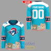 Springfield Thunderbirds Teddy Bear Toss Custom Hockey Jersey 2