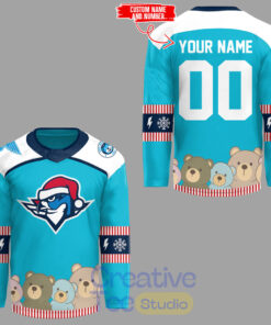 Springfield Thunderbirds Teddy Bear Toss Custom Hockey Jersey