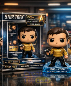 Star Trek 60th Anniversary Legacy Series – Captain & Science Officer Pop Figure