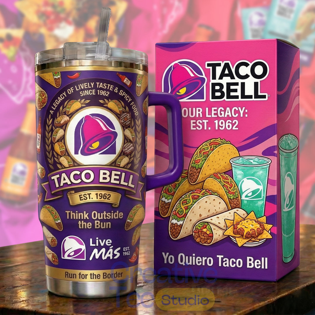Taco Bell Est. 1962 YETI Tumbler Taco Bell Est. 1962 YETI Tumbler