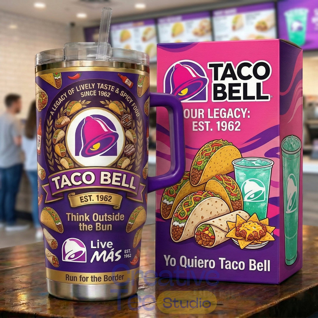 Taco Bell Est. 1962 YETI Tumbler Taco Bell Est. 1962 YETI Tumbler