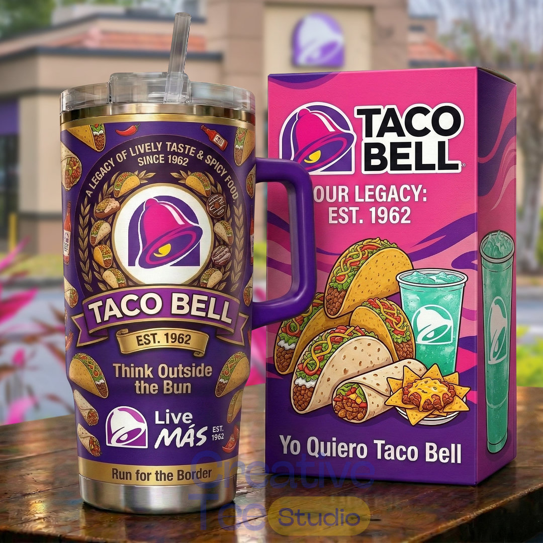 Taco Bell Est. 1962 YETI Tumbler Taco Bell Est. 1962 YETI Tumbler