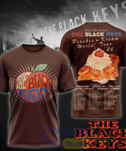 The Black Keys Peachs n Kream World Tour 2026 T-Shirt