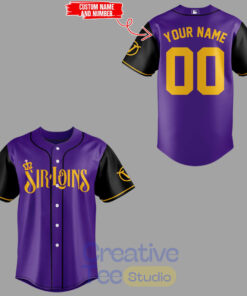 Visalia Rawhide Central Valley Sir Loins Custom Baseball Jersey