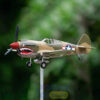 WWII Shark Mouth Fighter Garden Wind Spinner 2.jpg