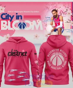Washington Wizards Cherry Blossom “City in Bloom” Special Hoodie