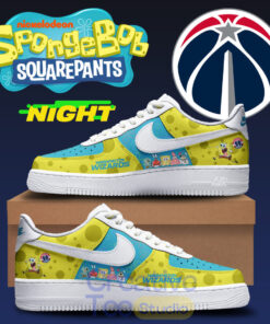 Washington Wizards x SpongeBob SquarePants Night Special AF1 Shoes
