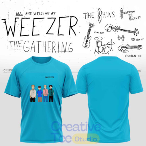 Weezer The Gathering Tour T-Shirt - Creativeteestudio