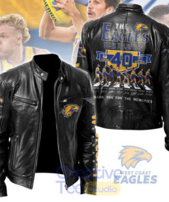 West Coast Eagles Special Edition Leather Jacket West Coast Eagles Special Edition Leather Jacket