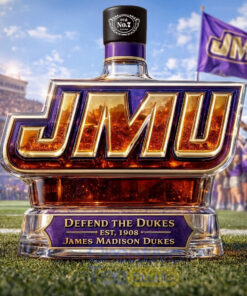 James Madison Dukes ‘Defend The Dukes’ Whiskey Bottle