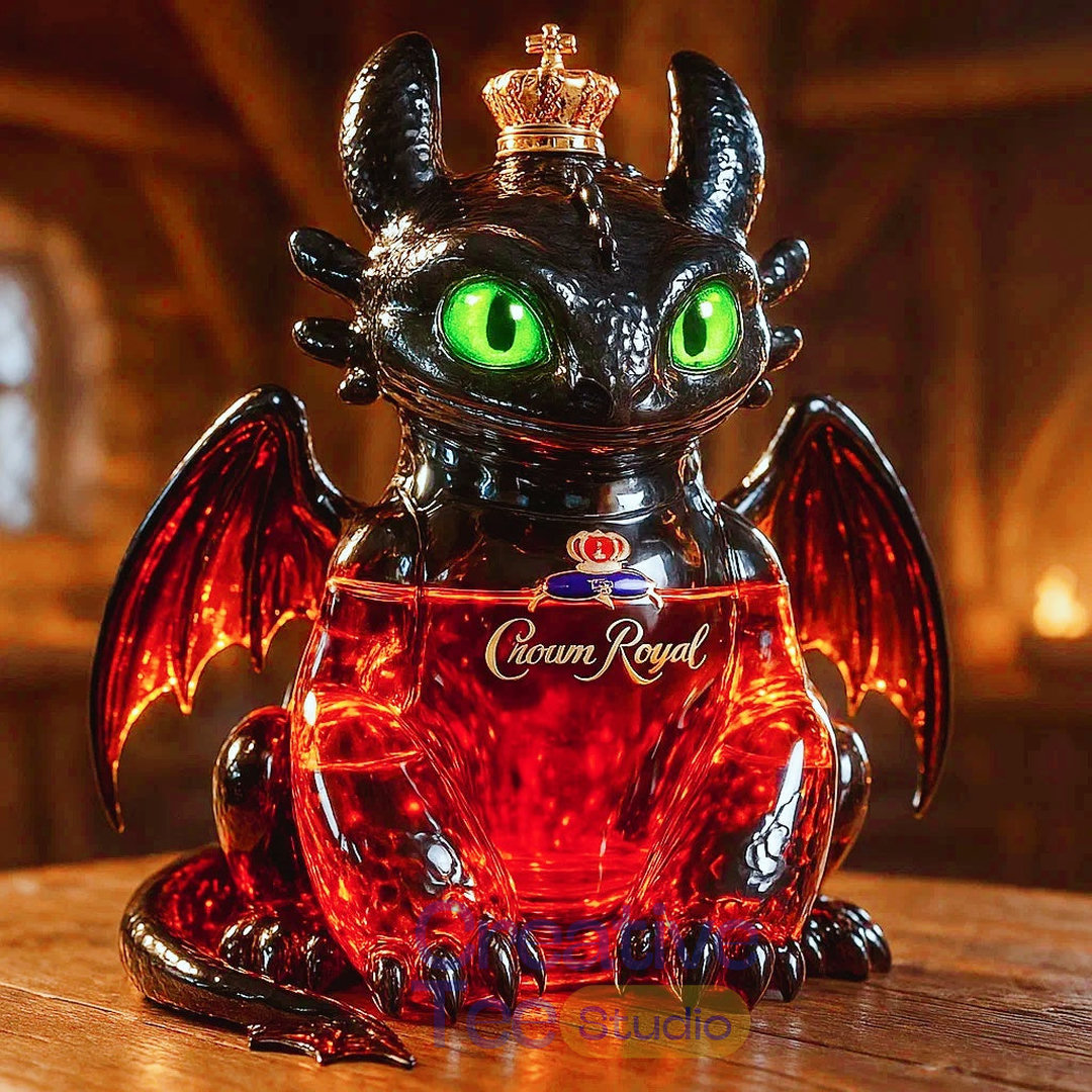Toothless Limited Edition Whiskey Bottle Toothless Limited Edition Whiskey Bottle