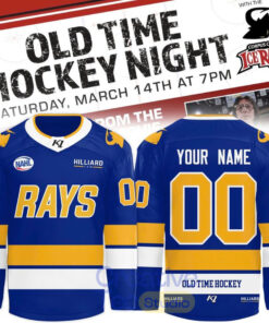 Corpus Christi IceRays 2026 “Old Time” Custom Hockey Jersey