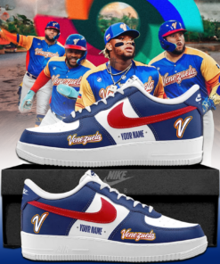 Venezuela Baseball 2026 World Baseball Classic Custom AF1